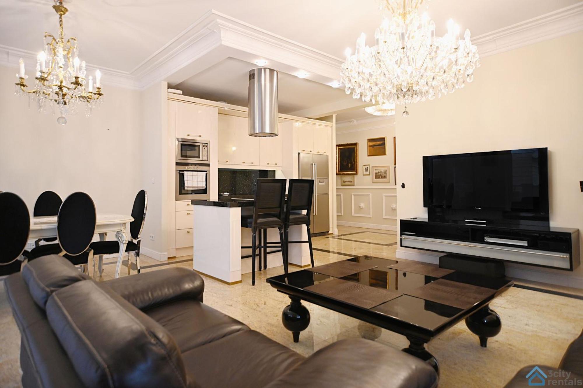 Large And Luxury 3City Apartment In Gdansk With Two Terraces By Noclegi Renters Exteriér fotografie